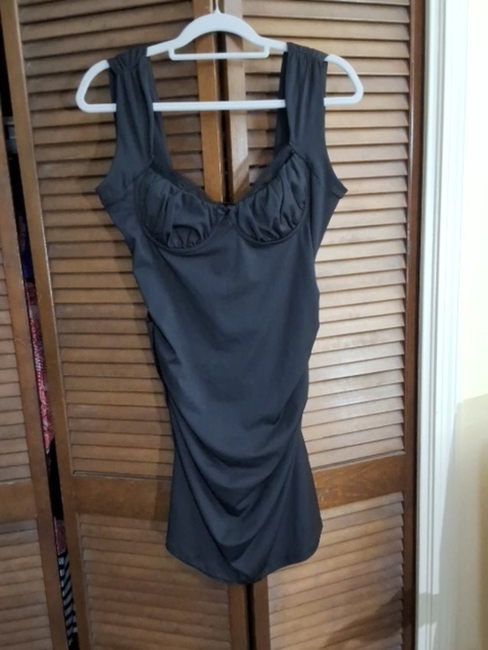 Forever 21 Black Sleeveless Dress with Underwire Cups